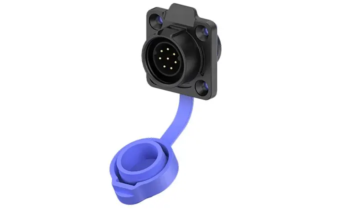 lp16-5a-waterproof-connector-blue-flange-8-pin-industrial-waterproof-connector-aviation-waterproof-connector-3.jpg
