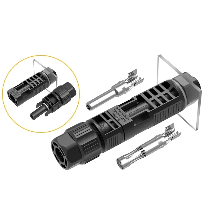SCJ PV4 Series 65A MC4 Male Female Solar Panel Cable Connectors Wire to Board Tool Unlock