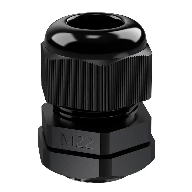 Cable Gland M22 Electrical Waterproof Connectors Plastic
