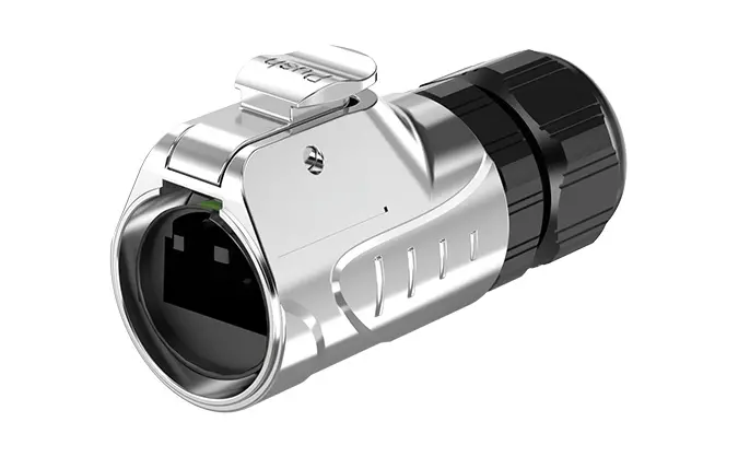 SCJ-LP16 RJ45 Outdoor Waterproof Electrical Wire Connector Circular Plug Connector Power Signal